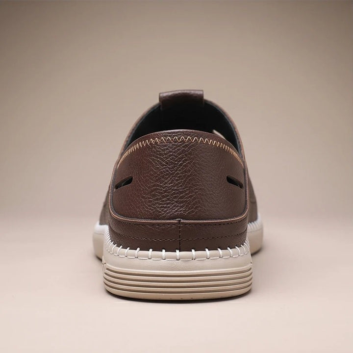 Fisherman Sandals Læder Lukkede Tæer Ventilation
