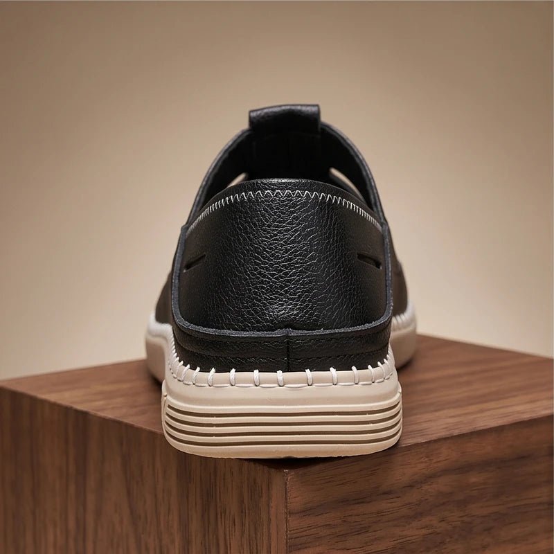 Fisherman Sandals Læder Lukkede Tæer Ventilation