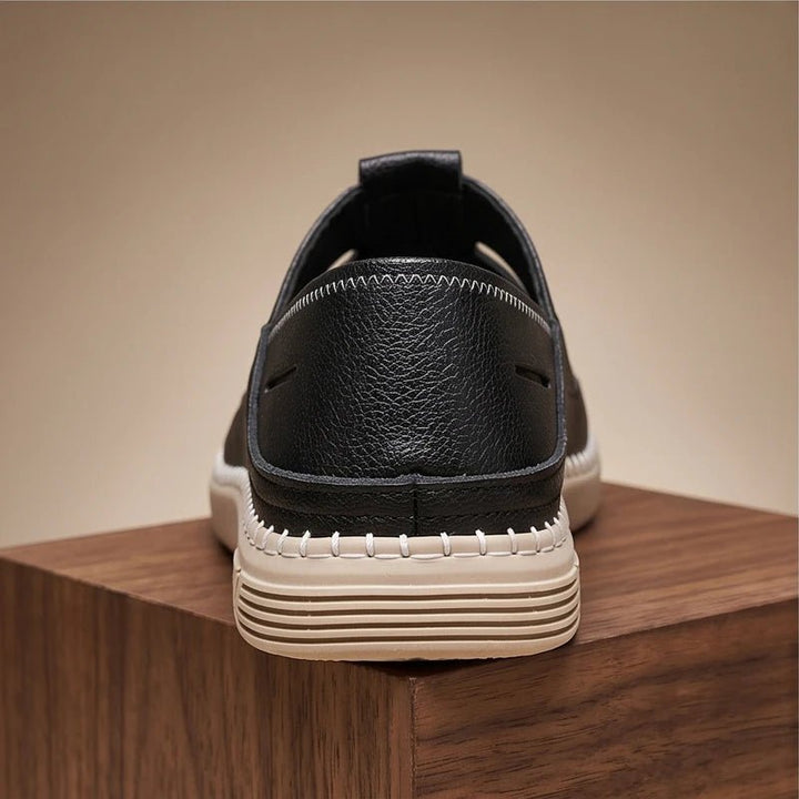 Fisherman Sandals Læder Lukkede Tæer Ventilation