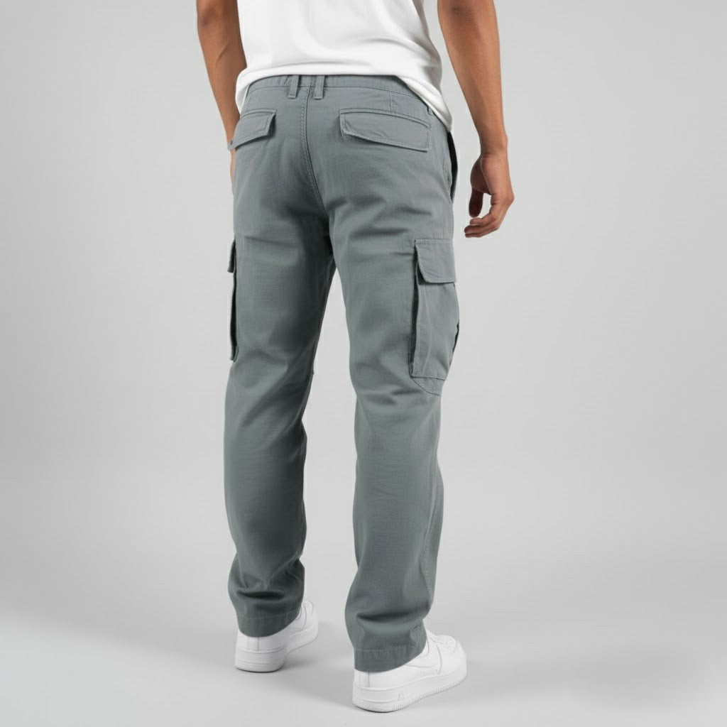 Jørn | Herres cargobukser med afslappet pasform og sidelommer i streetwear-stil - Freya Kobenhavn