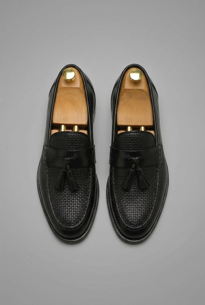 Herre Klassisk Flettede Kvast Slip-On Loafers