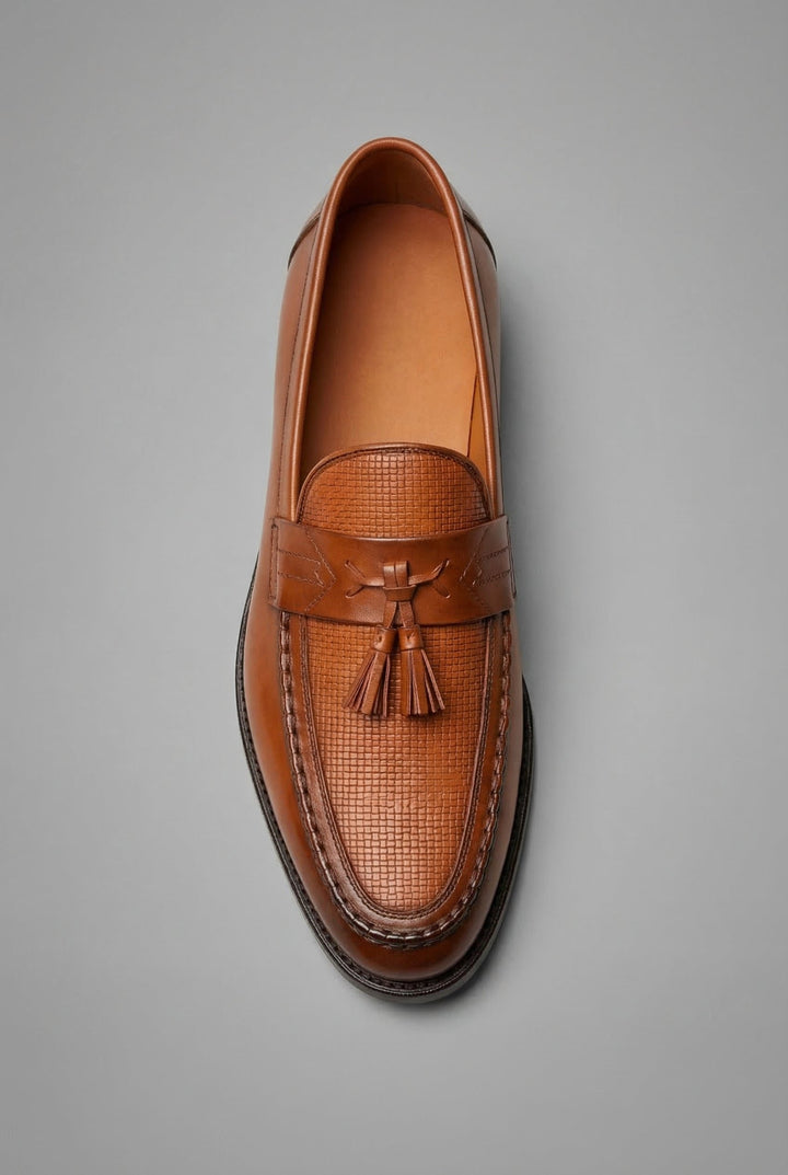 Herre Klassisk Flettede Kvast Slip-On Loafers