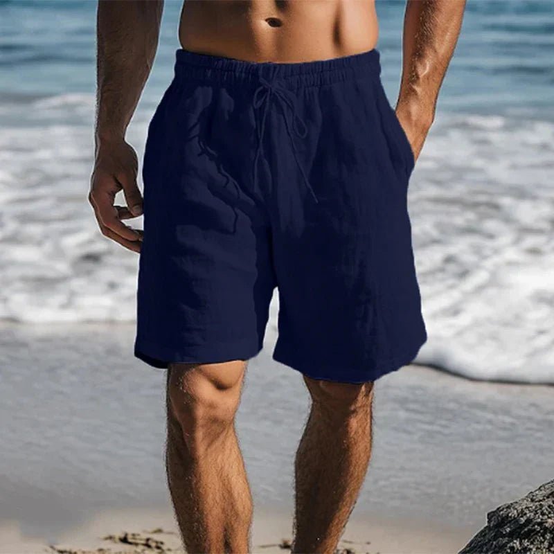 Herre Linen Hurtigtørrende Sommer Badeshorts