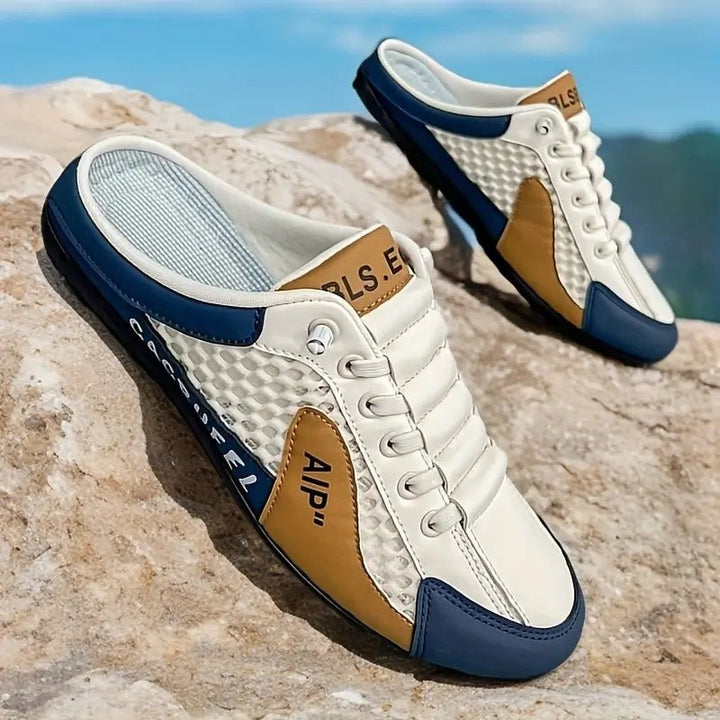 Herres Åbenhæl Snøre-Sneaker Sandal til Daglig Komfort