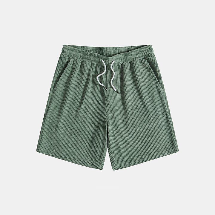 Andreas | Herre To-Delte Casual Skjorte Og Shorts Sæt