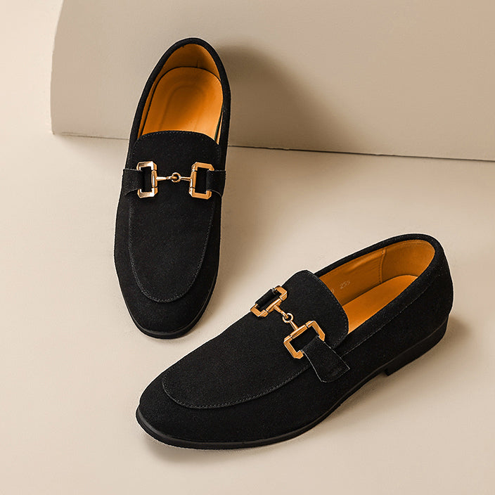 Alfred | Herre Slip-On Loafers Med Metaldetaljer