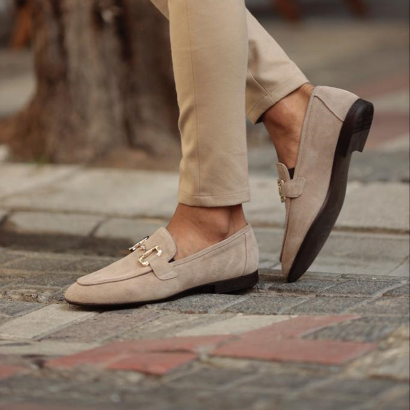 Alfred | Herre Slip-On Loafers Med Metaldetaljer