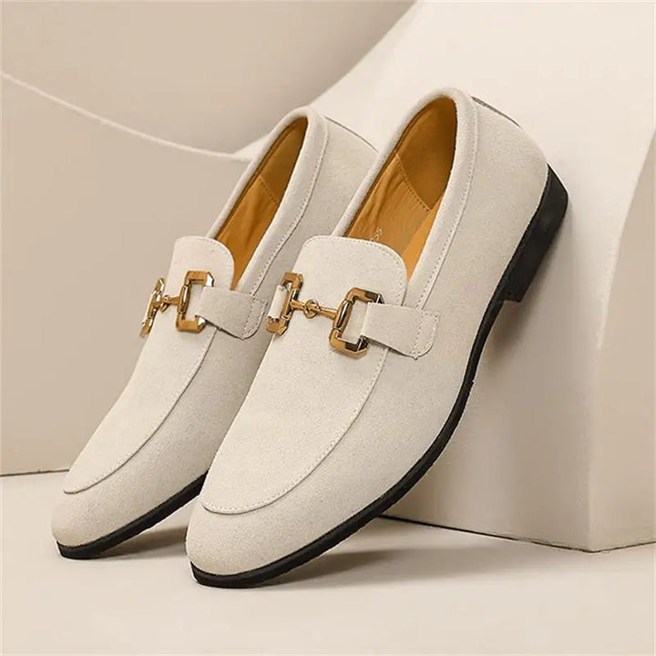 Alfred | Herre Slip-On Loafers Med Metaldetaljer