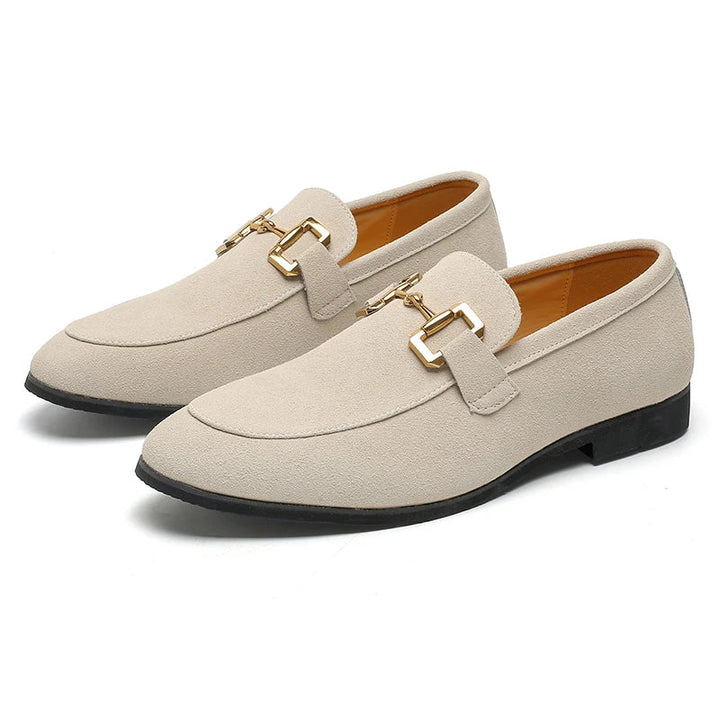 Alfred | Herre Slip-On Loafers Med Metaldetaljer