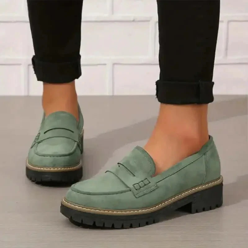 Christella | Dame Slip-On Loafers Med Kraftig Sål - Freya Kobenhavn