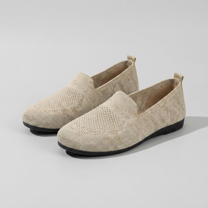 Orthopædiske Slip-On Ballerinaer Strikket Komfort Dame