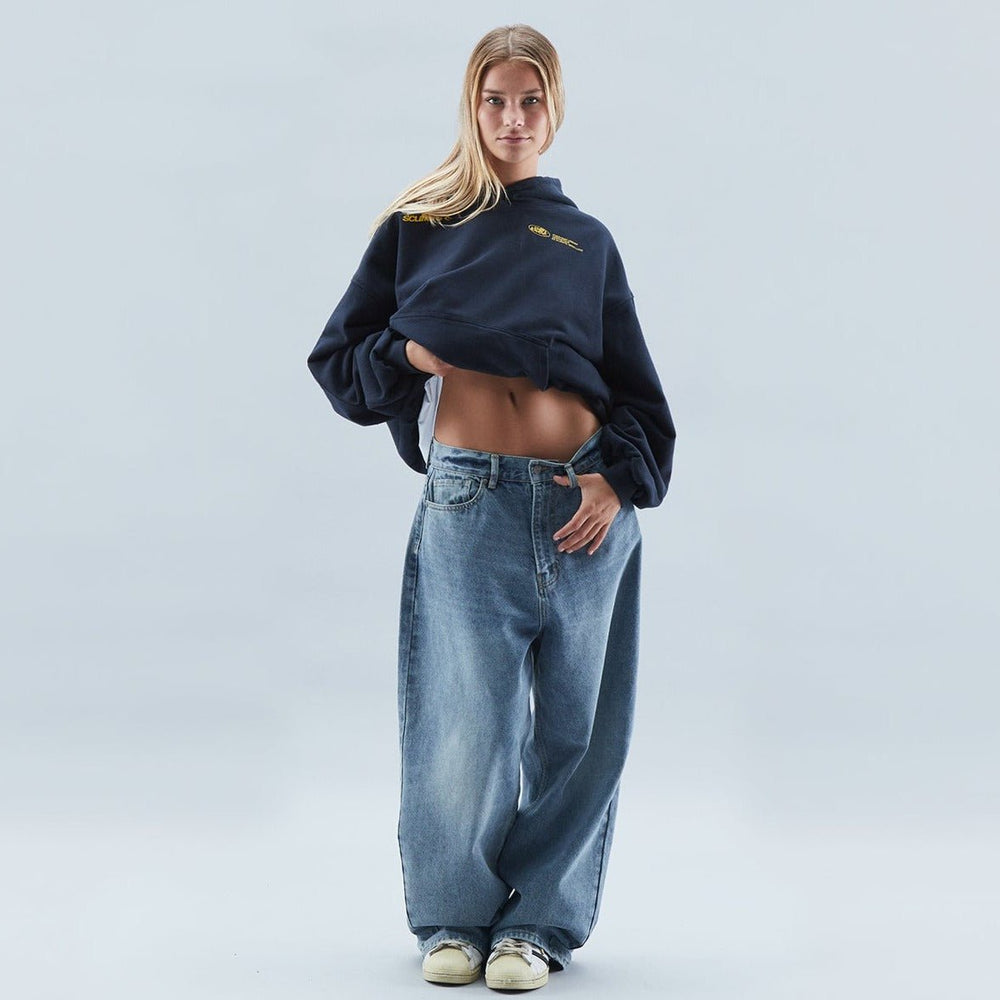 Unisex Oversized With Love Hættetrøje