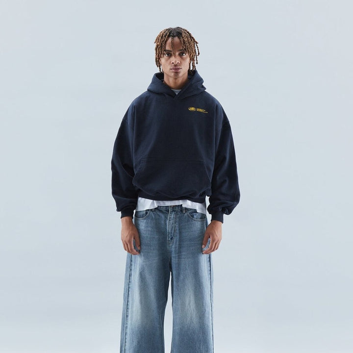 Unisex Oversized With Love Hættetrøje
