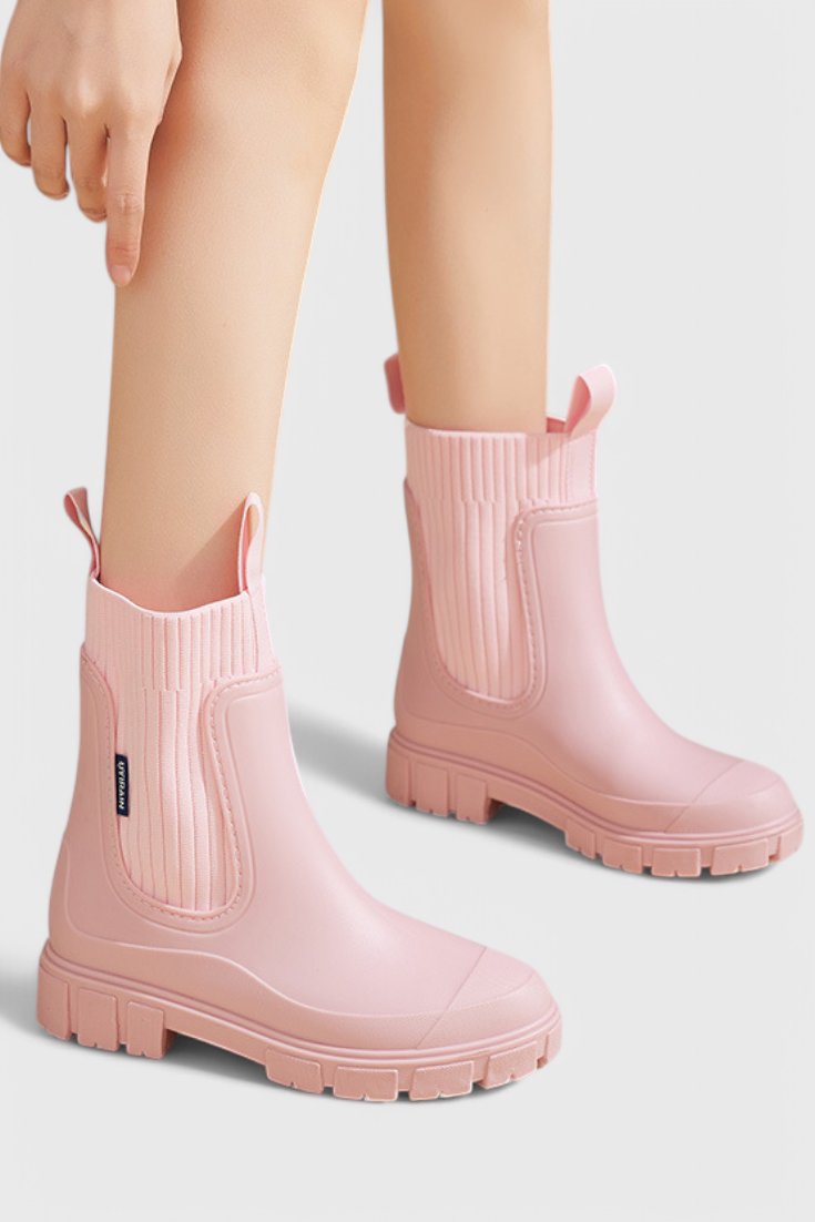 Waterproof Boots Chelsea Støvler Vandtæt Gummi