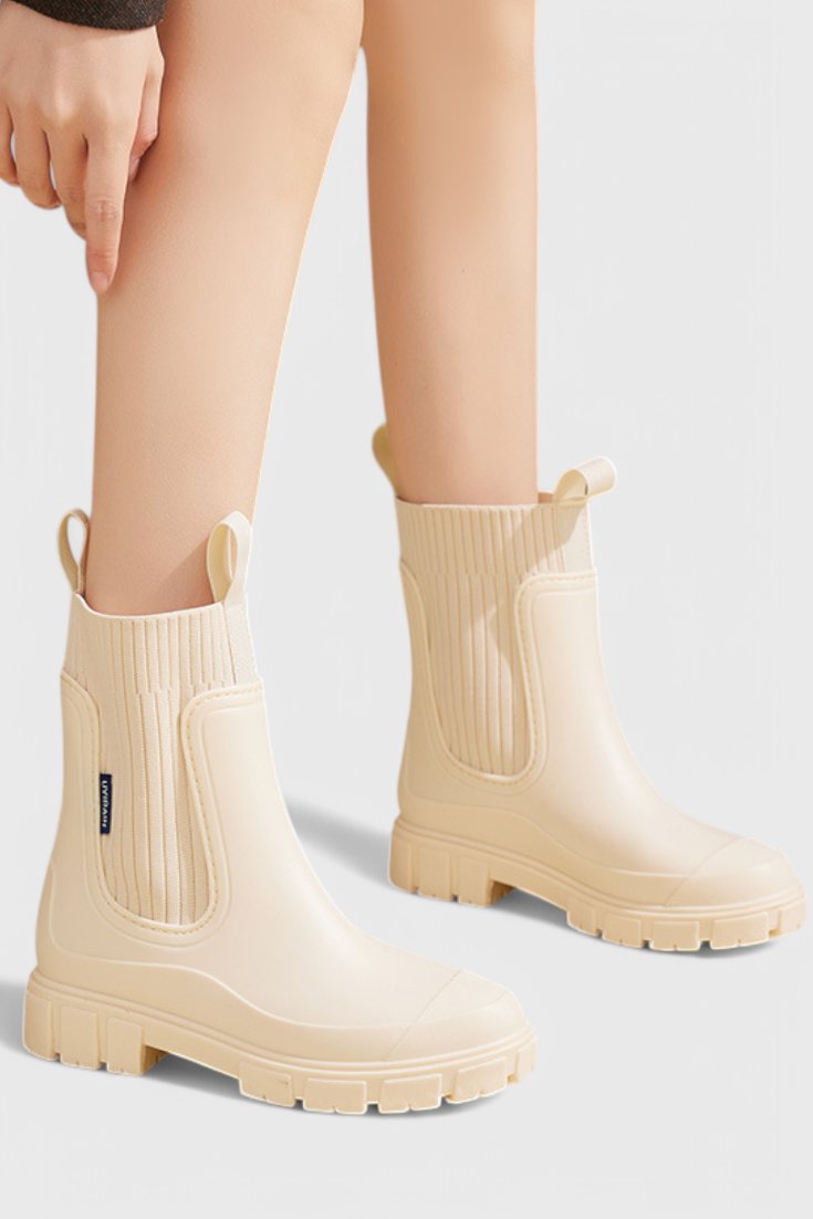 Waterproof Boots Chelsea Støvler Vandtæt Gummi