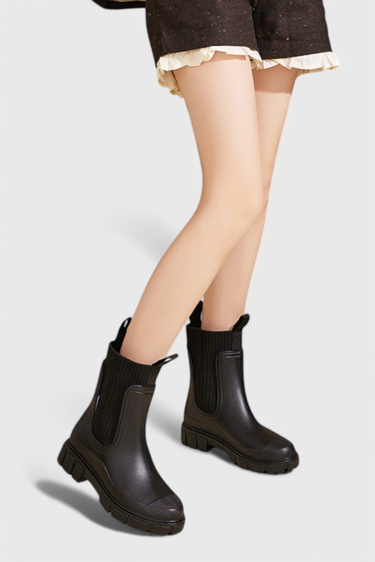 Waterproof Boots Chelsea Støvler Vandtæt Gummi