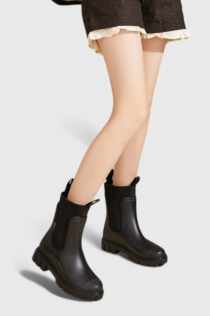 Waterproof Boots Chelsea Støvler Vandtæt Gummi