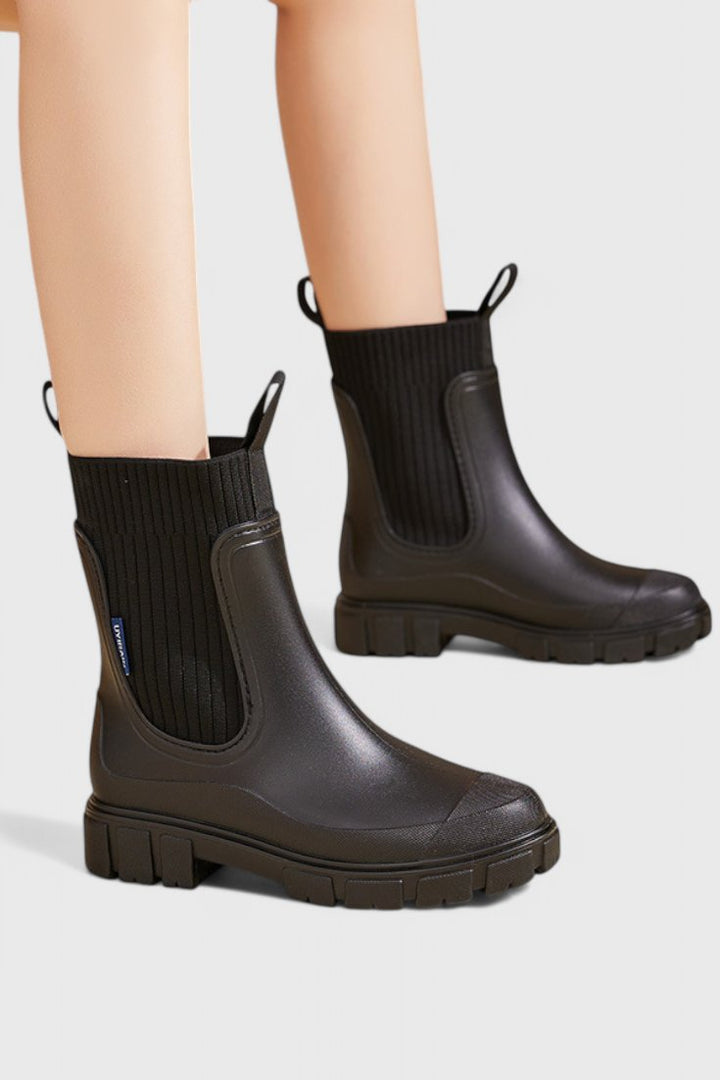 Waterproof Boots Chelsea Støvler Vandtæt Gummi