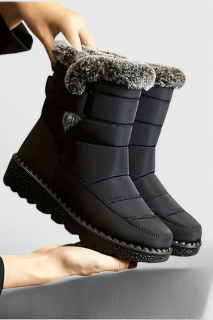 Waterproof Boots Dame Vandtætte Støvler Skridsikker - Black